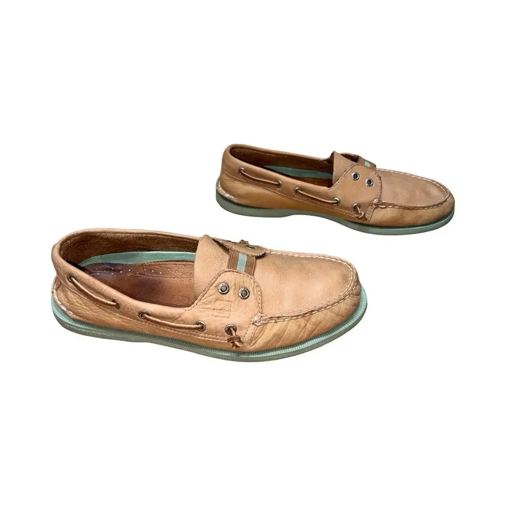 Sperry Topsider Authentic Original Color Pop Gore Boat Shoes Size: 10.5 Men's